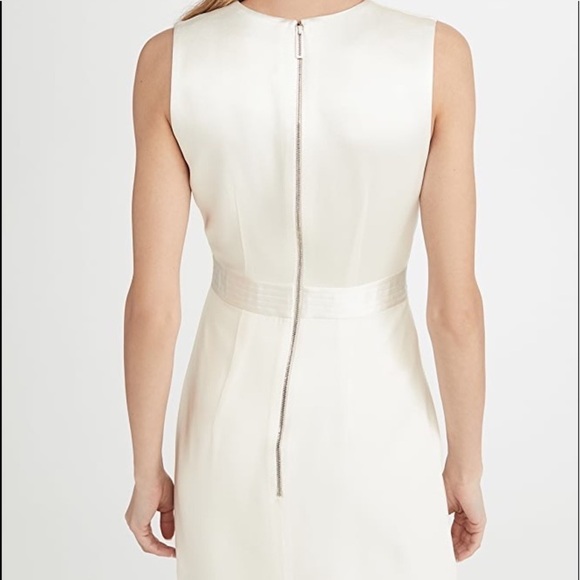 🆕DION LEE PIVOT DRAPE MINI DRESS IVORY SIZE 4 - Picture 3 of 11